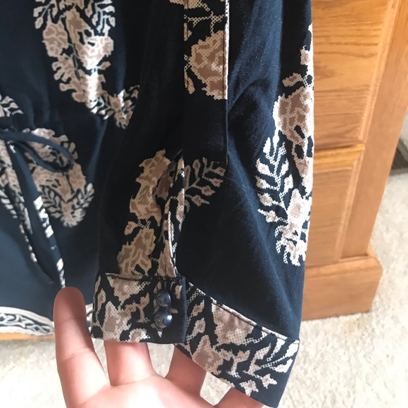 😍Xtaren | Navy Floral Romper - Picture 4 of 12